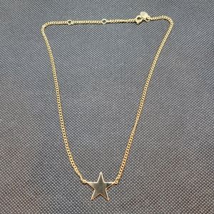Avon Gold Star Necklace